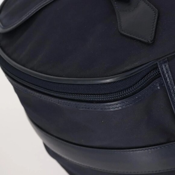 GUCCI travel Boston Bag Coated Canvas Navy Auth sw1600 - Picture 4 of 16